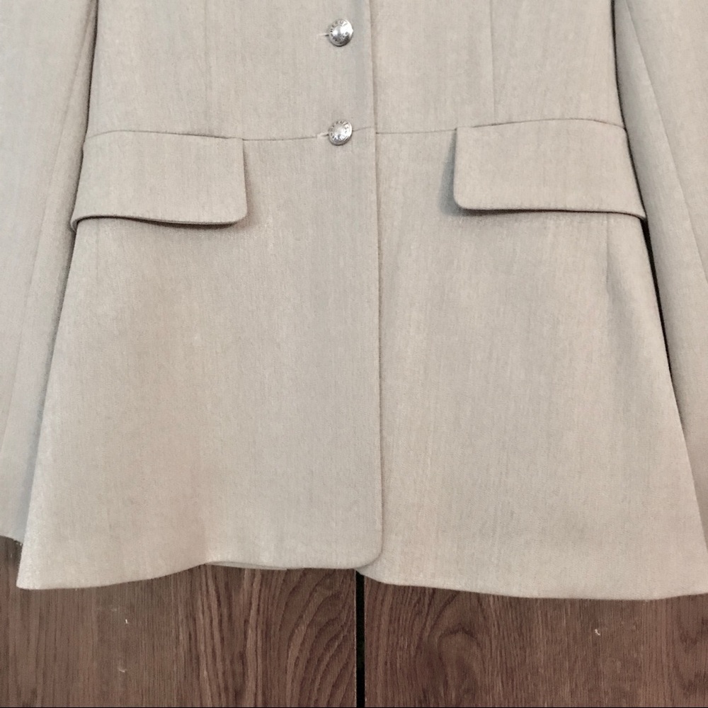HERMÈS NEW EQUESTRIAN STYLE BLAZER/VELVET COLLAR 6 - Picture 5 of 7
